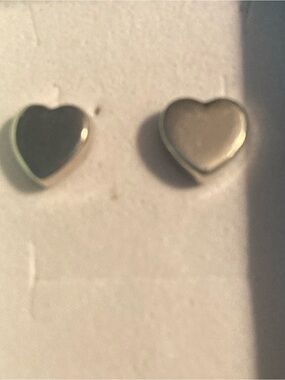 Sterling Silver Heart Earrings